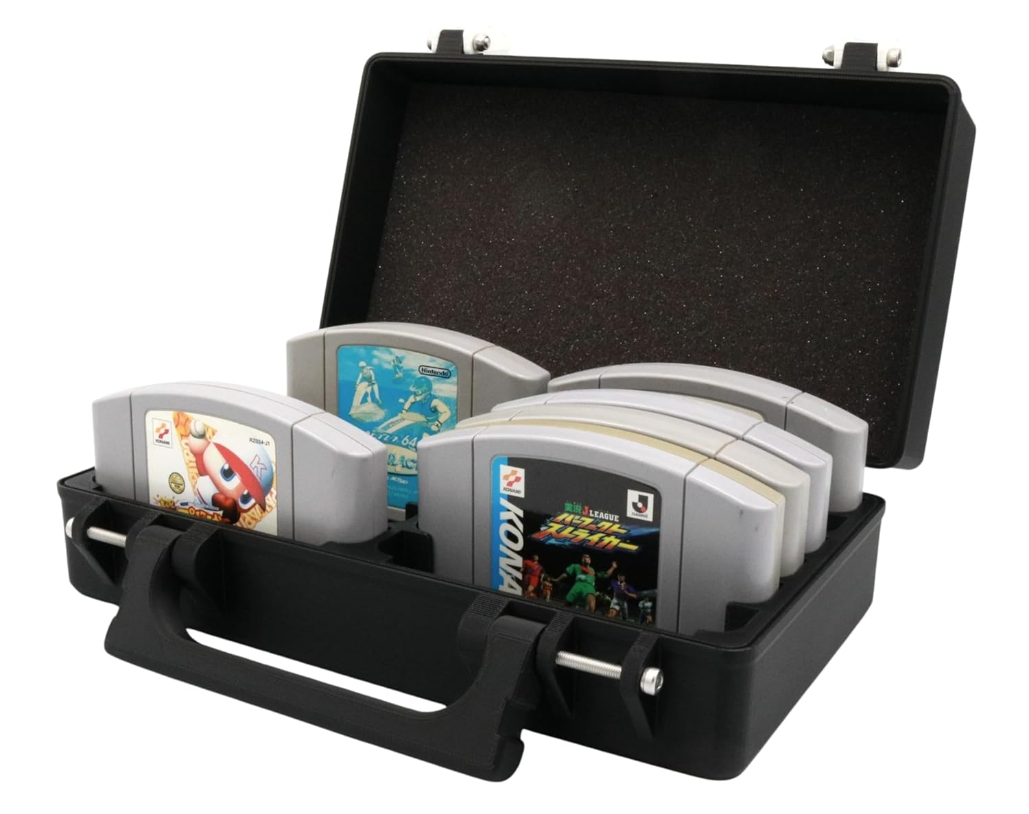 Game Carrying Case for Nintendo 64 (N64) - Holds 12 Cartridges