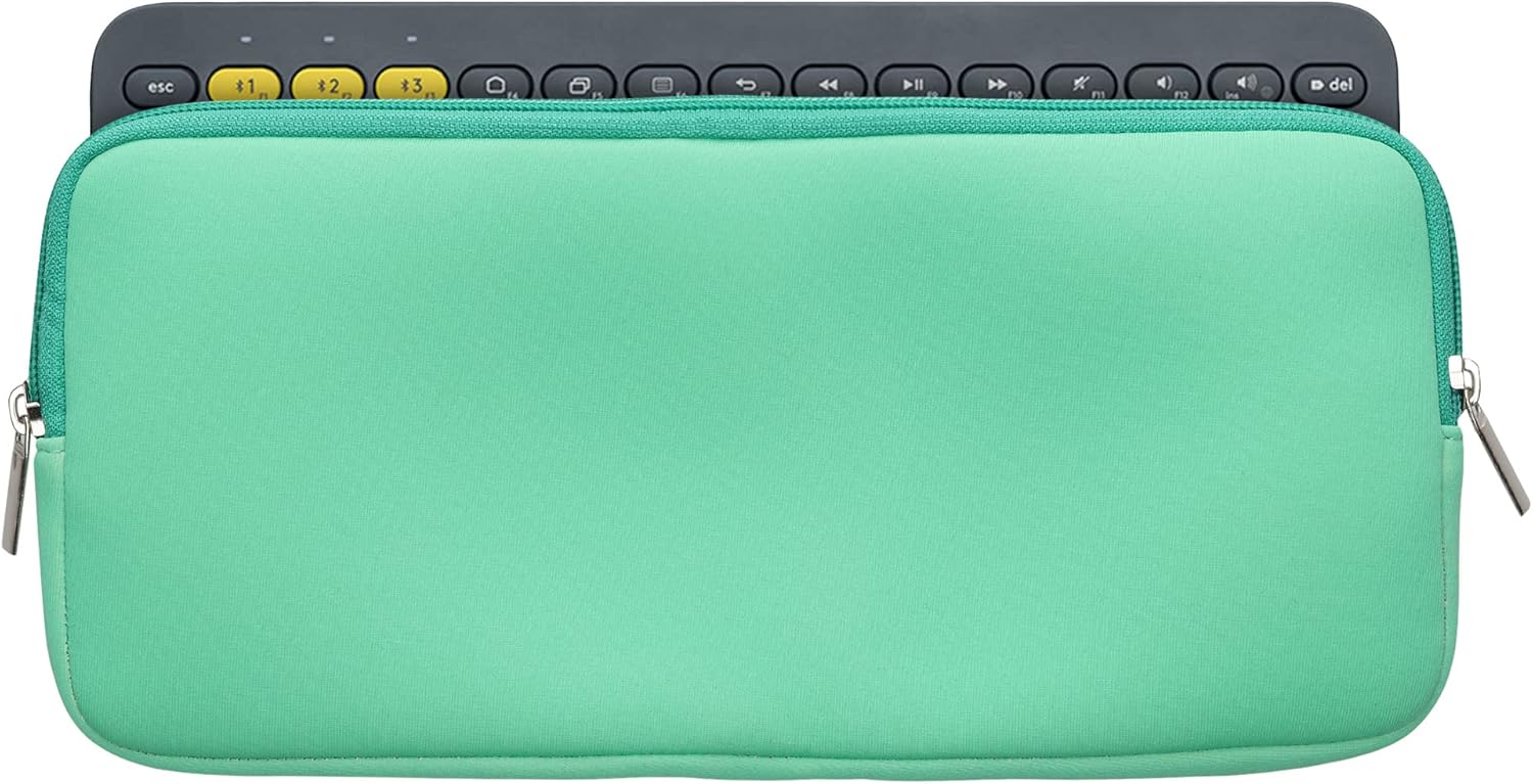 kwmobile Neoprene Case Compatible with Logitech K380 Case for