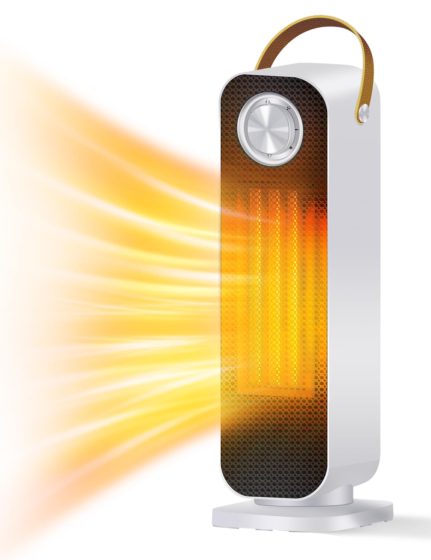 Amazon | ヒーター 小型 セラミックヒーター 脱衣所 足元 セラミック