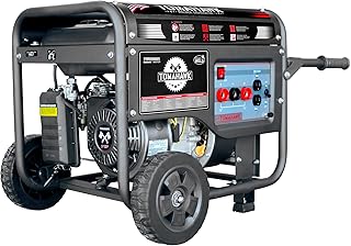 TOMAHAWK Welder Generator Stick Welder Engine Driven 120 Amp 7 HP Gasoline Portable 2,200 Watt Quiet Inverter Generator Engine