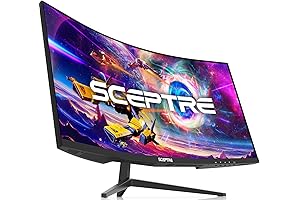 Sceptre 30-inch Curved 4K PC Gaming Monitor