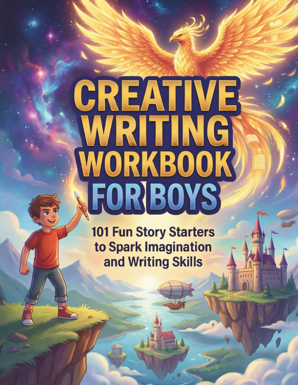 Creative Writing Workbook for Boys: 101 Imaginative Story Starters and Prompts to Spark Writing Skills: Creative Writing Workbook for Boys for inspiration and guidance