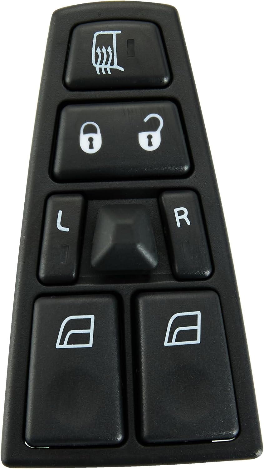 Power Window Switch Fits for Volvo VAH 2011-2015,VHD 2004-2015,VNL 2004-2017,VT 2004-2014,Driver Side Control Door vidrios Master Switch OEM 20752918.18 Pins