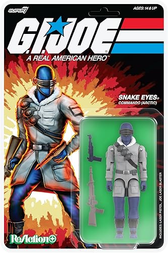 Miniatura 9 de Super7 G.I. Joe Reacción+ Ola 05 (Película) - Destro Ártico (Película) Figura de Acción