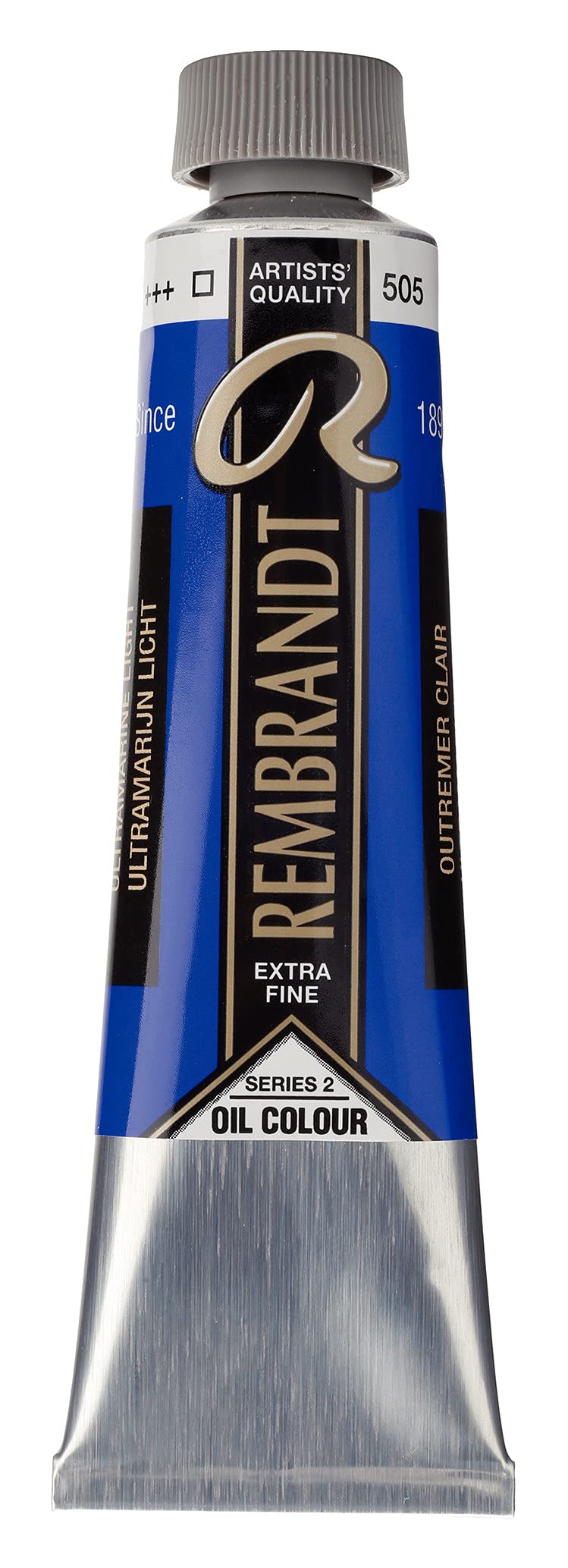 Talens Rembrandt - Excelentes colores de pintura al óleo - 40 ml - 505 Azul ultramarino claro