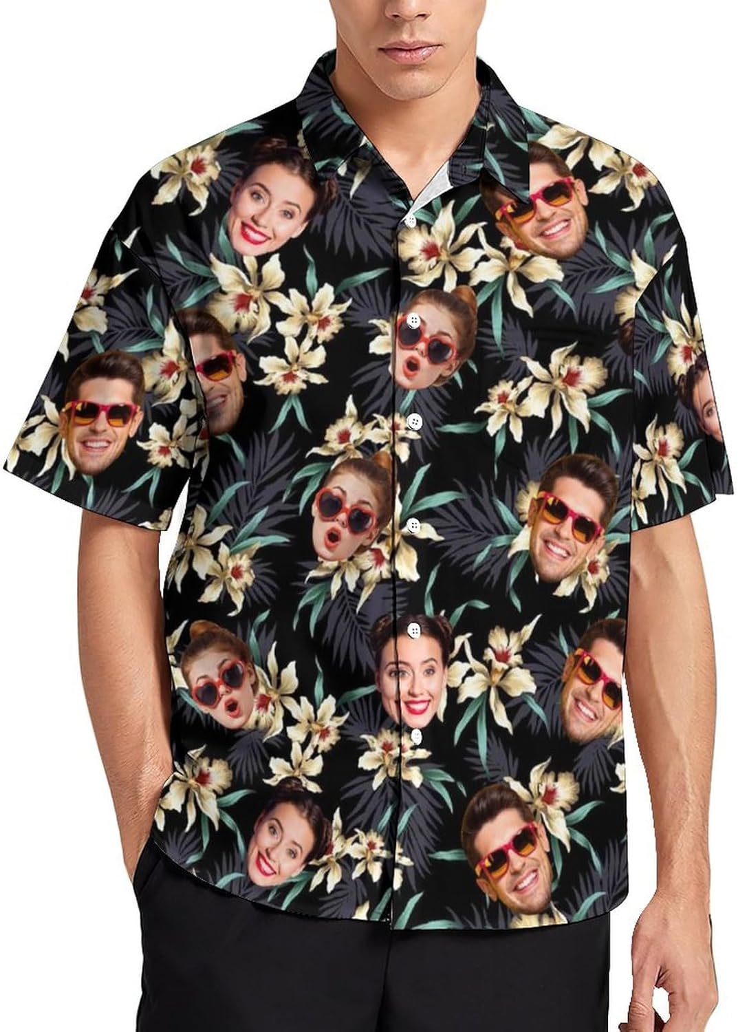 Custom Hawaiian Shirt with Face for Men Personalized Zambia Ubuy