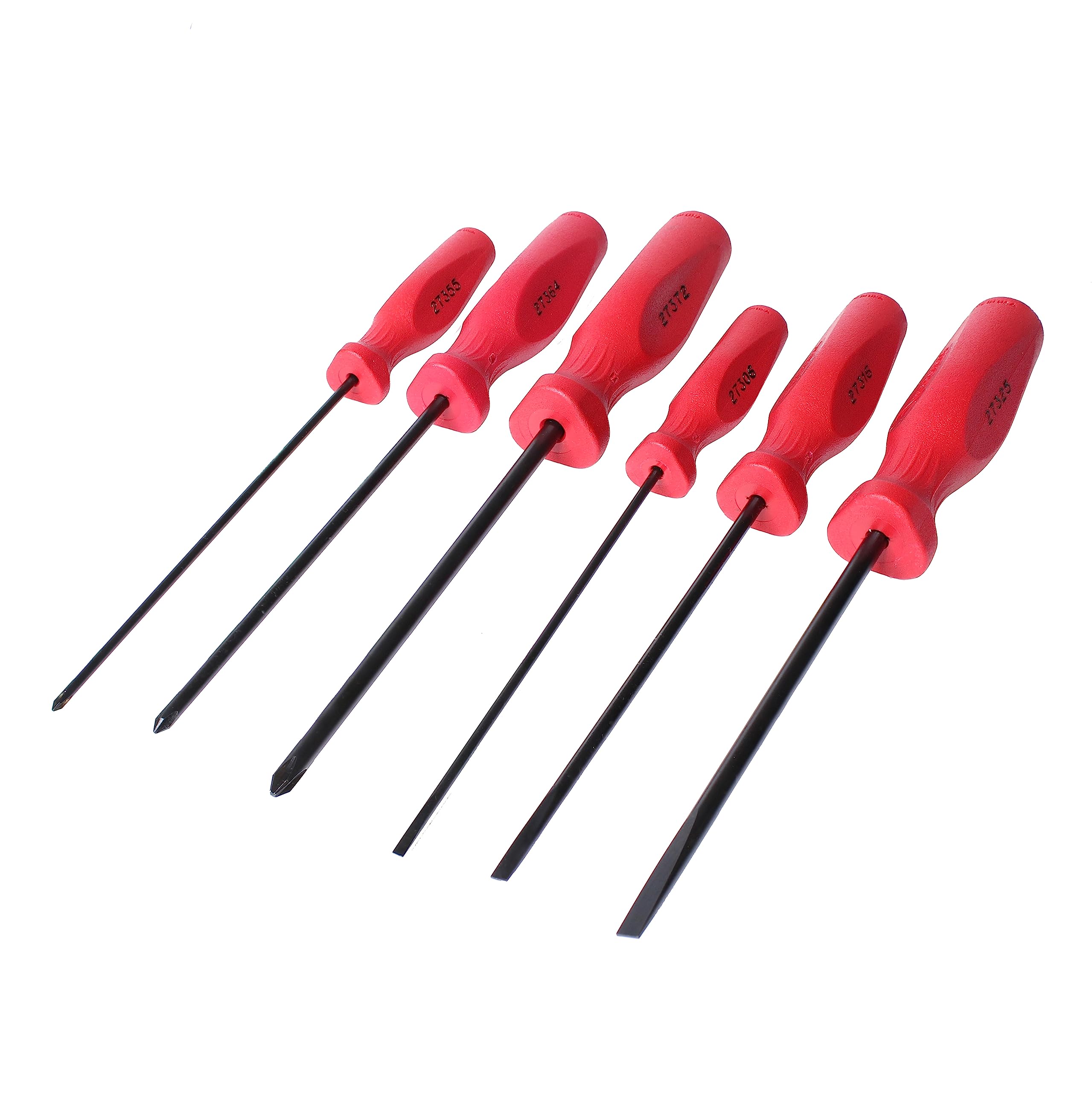 Amazon.com: Mayhew Tools 27021LT USA Screwdriver Set, Red, 6-Piece