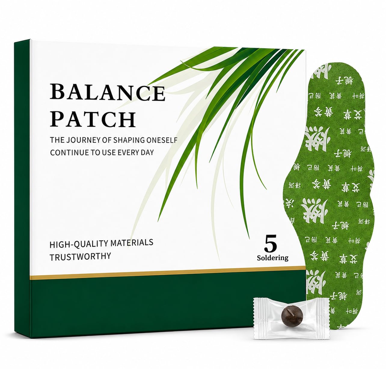 Japanese Herbal Balance Patch | Belly Balance Full Pad | Mugwort Natural Navel Patche,s | Plant Based Ingredients | Natural Botanical Belly Button Patches | Herbal Button Pads for Daily Comfort & Easy Use | 5 Patches-image-35