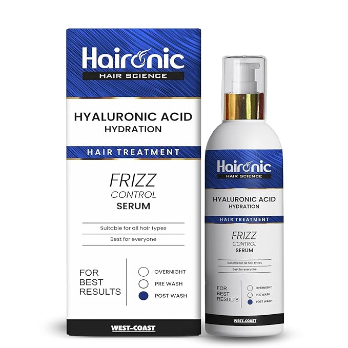 Buy Haironic Hyaluronic Acid Hydrating, Hair Thinning Post Wash Treatment Hair Serum All Hair