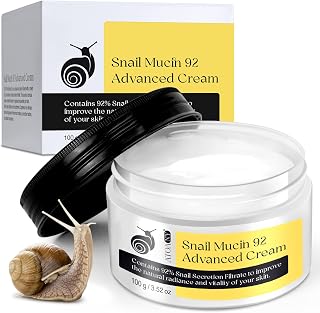 Snail Mucin Serum, Snail Mucin Moisturizer, Daily Face Serum for All Skin Types 1Pack 3.52oz