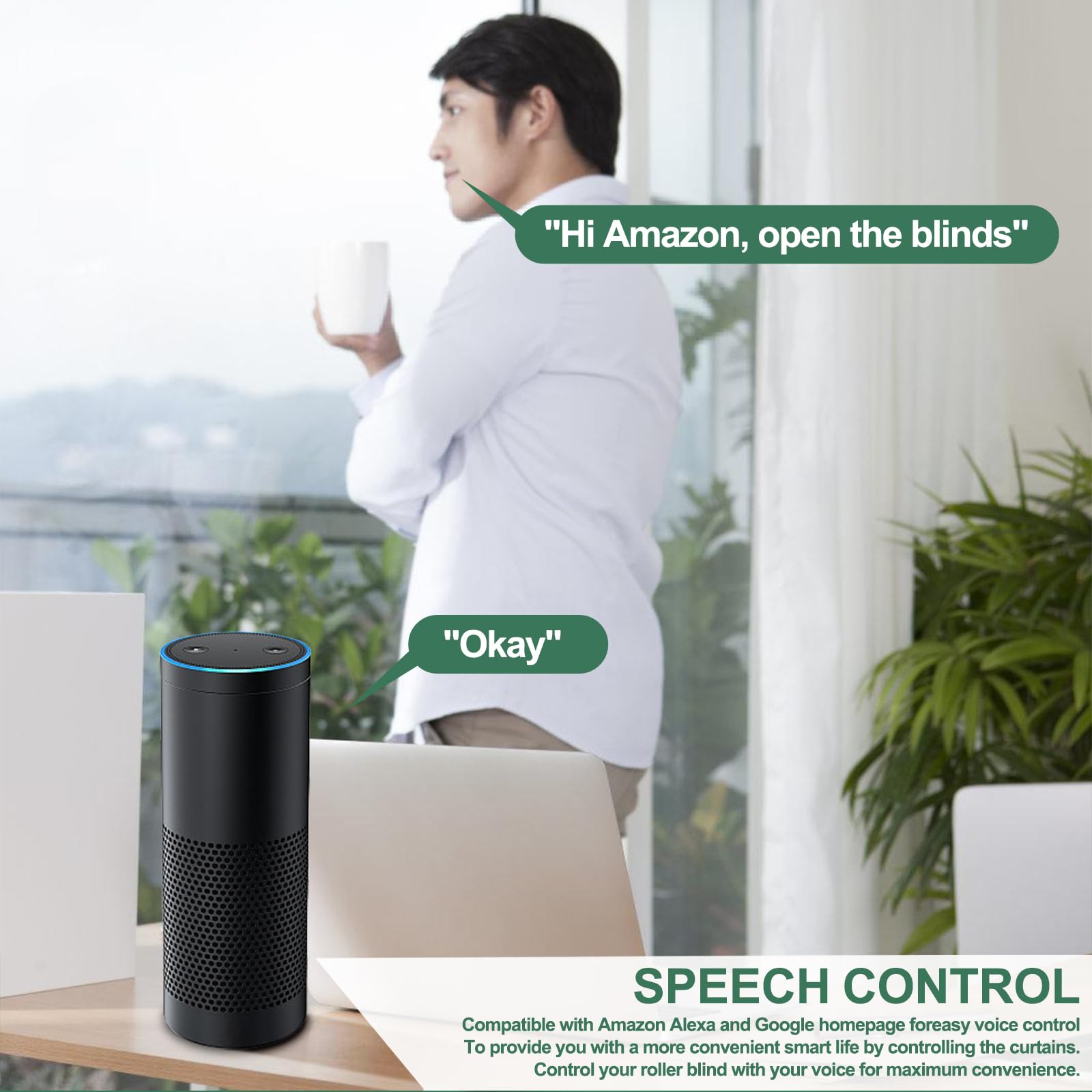 GAOUTO Lot de 6 modules intelligents - Mini interrupteur Wi-Fi 2 voies - Compatible Alexa et Google Assistant - Interrupteur Smart Life - Conducteur neutre nécessaire