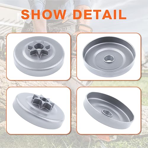 Miniatura 7 de Para motosierra Echo Cs-370 Cs-400 Cs-440 Cs-450 Cs-400F Cs-370F Cs-4200Es Cs-420Es, conjunto de embrague, A056000181 17501939430 17501200831 A5