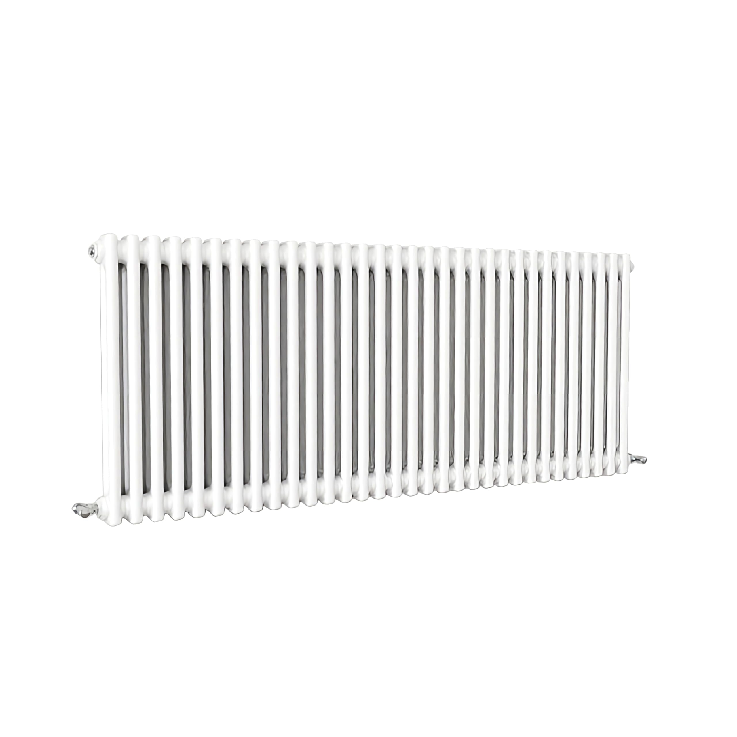 SLINE SANITARY Traditional 2 Column Cast Iron Style Radiator Horizontal White 600x1460mm