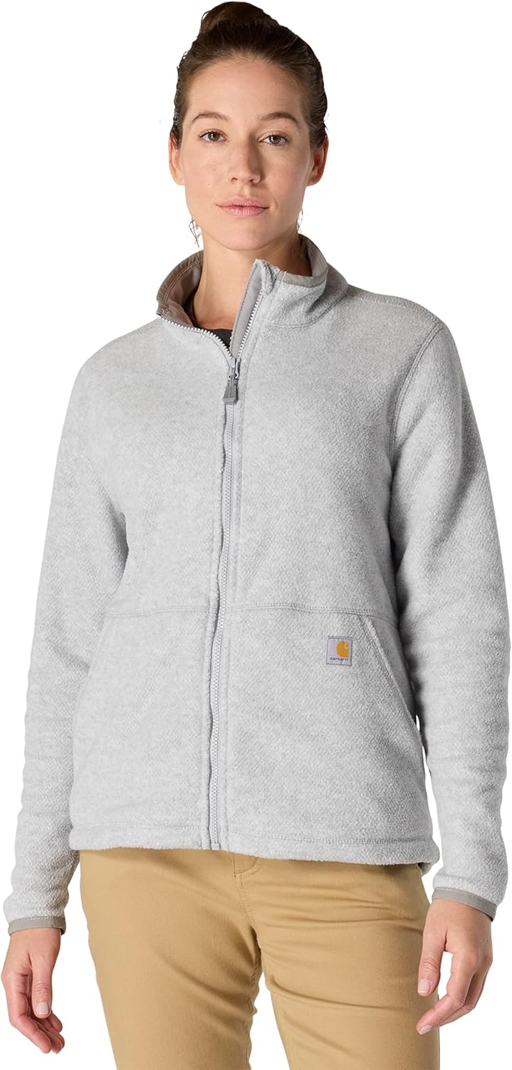 Carhartt Women's Full-Zip Relaxed Fit Fleece Jacket