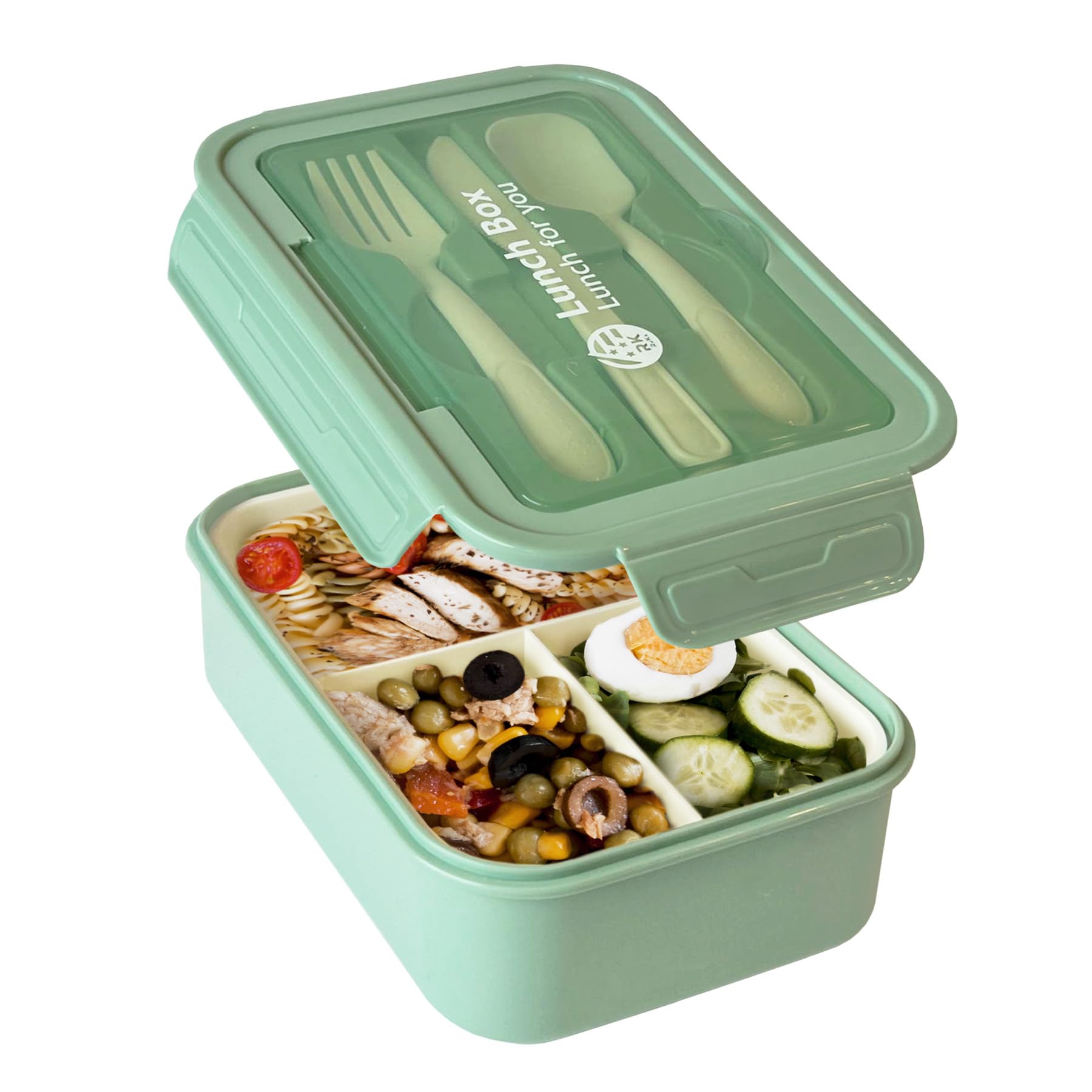 Bento Box Erwachsene Mit Französischer Bulldogge Design - Stapelbare Lunchbox 1000ml