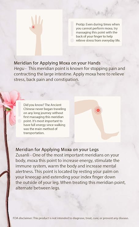 Pure Moxa Candles for Indirect Moxibustion - Pain Relief and Arthritis Support - 50 PCS/Box