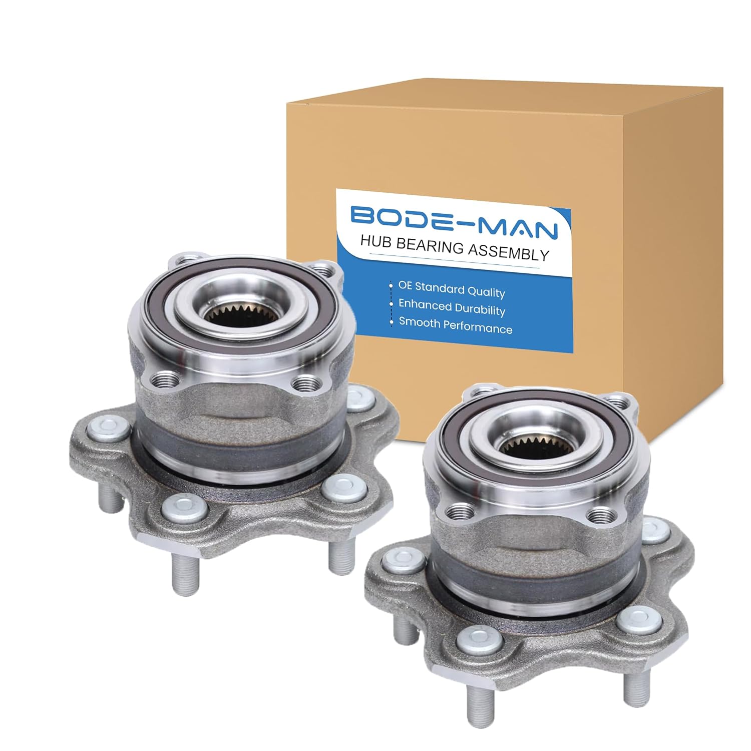 Pair 2 Rear Wheel Hub & Bearing Assembly for 2009-2014 Nissan Murano AWD
