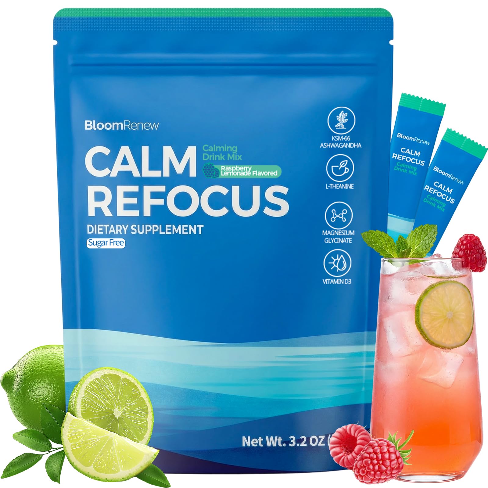 BloomRenew Cortisol Reducer Calm Drink Mix