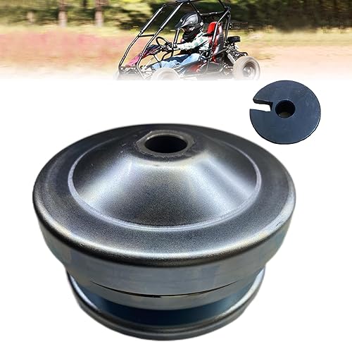 QYMOTO Convertidor de par serie 30 3/4 pulgadas de diámetro KT196 Go Kart Polea de controlador de embrague para Coleman 6.5 HP Go Kart Mini Bike
