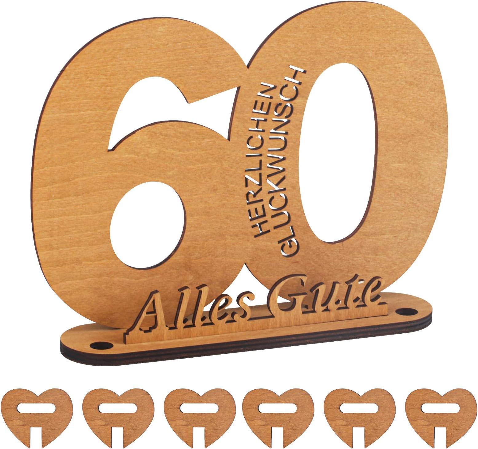 QUIIEOSKIA Beste 60. Geburtstag Geschenke für Männer/Frauen, Beste 60. Geburtstag Geschenke mit