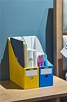 Vista 7 de Magazine File Holder, Folder Holder, Magazine Organizer, Book Bins, Set of 6, Multicolored