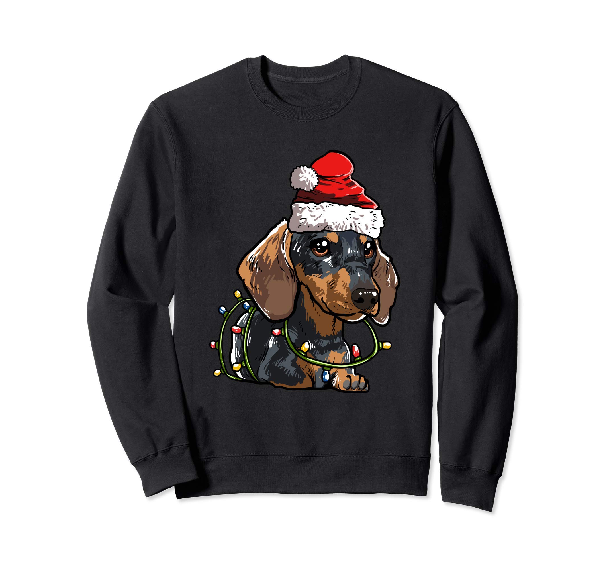 Perro Salchicha Navidad Regalo X-Mas Disfraz Amor De Perro Sudadera