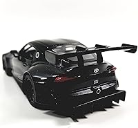 Vista 5 de KiNSMART Toyota GR Supra Concept Racing Edition 1/36 Escala Diecast Coche de Carrera (Negro)