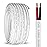 20 Gauge Marine Wire,20 AWG 50ft Duplex Marine Grade Wire Tinned Copper Heavy Duty Sheathed Cable for Boat/Automotive/RV/Camper/Trailer Outdoor Use