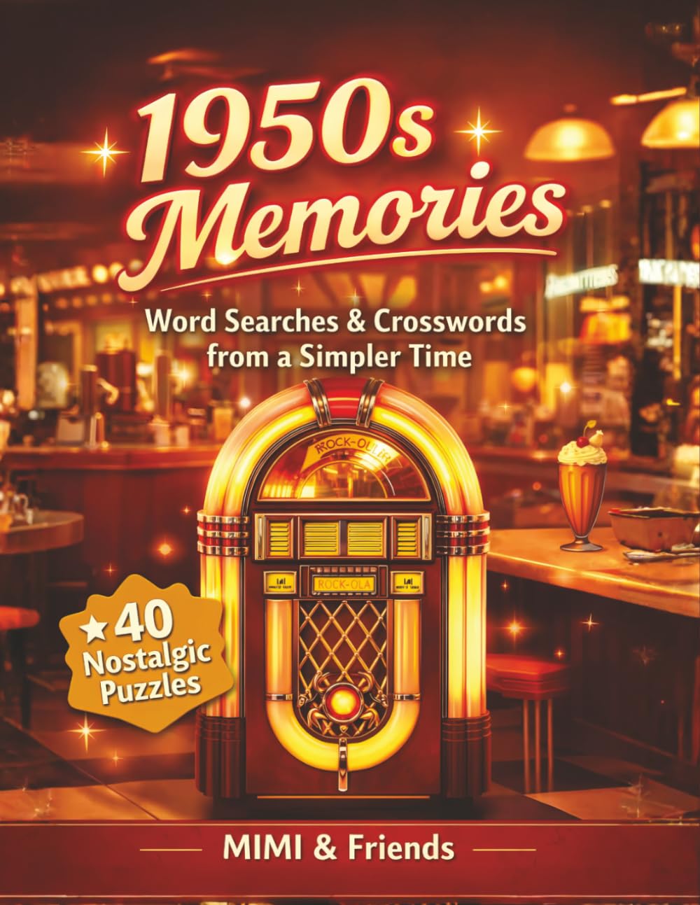 1950s Memories Puzzle Collection: Word Searches & Crosswords from a Simpler Time