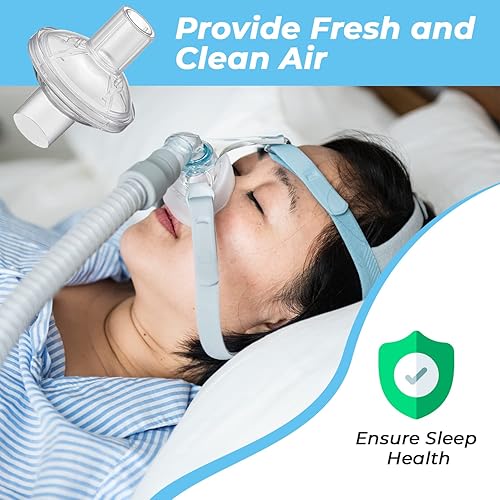 Miniatura 5 de Paquete de 3 filtros de ajuste universal en línea para máquinas CPAP y BiPAP - Mejora tu experiencia CPAP con estos filtros, para tubo CPAP de 0.866