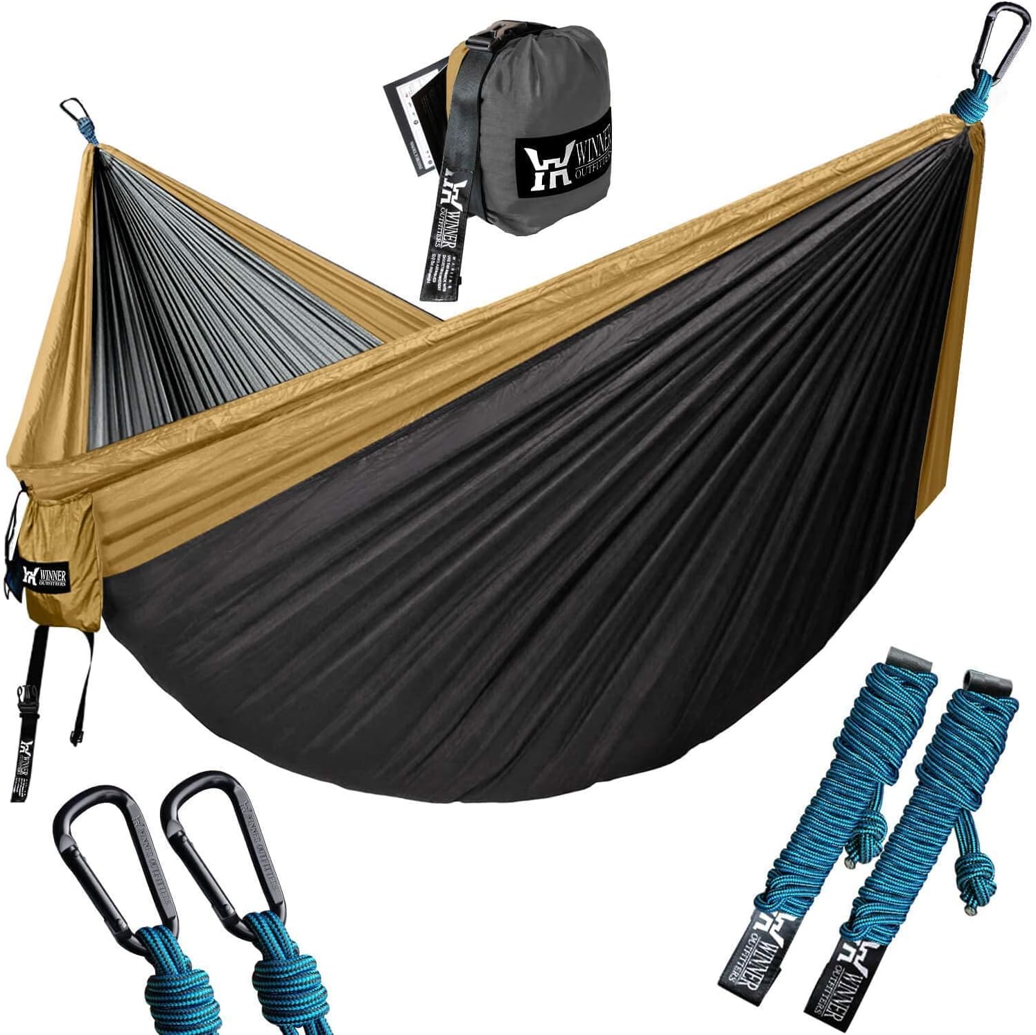WINNER OUTFITTERS Double Camping Hammock Lightweight
