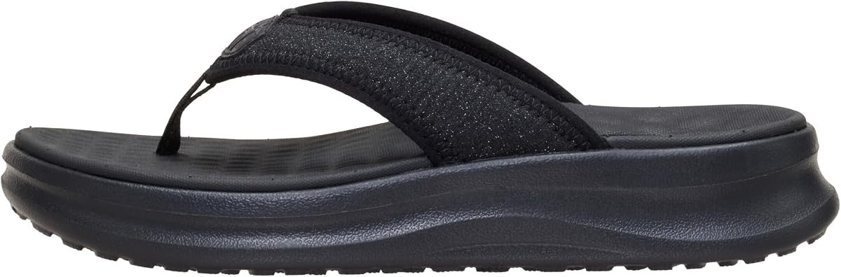 Sandalia con chanclas Tide de HEYDUDE para mujer | Chanclas con correa tejida suave | Plantilla texturizada ligeramente acolchada, puntera envuelta en microfibra, suela exterior flexible ultraligera, flujo de aire mejorado debajo del pie