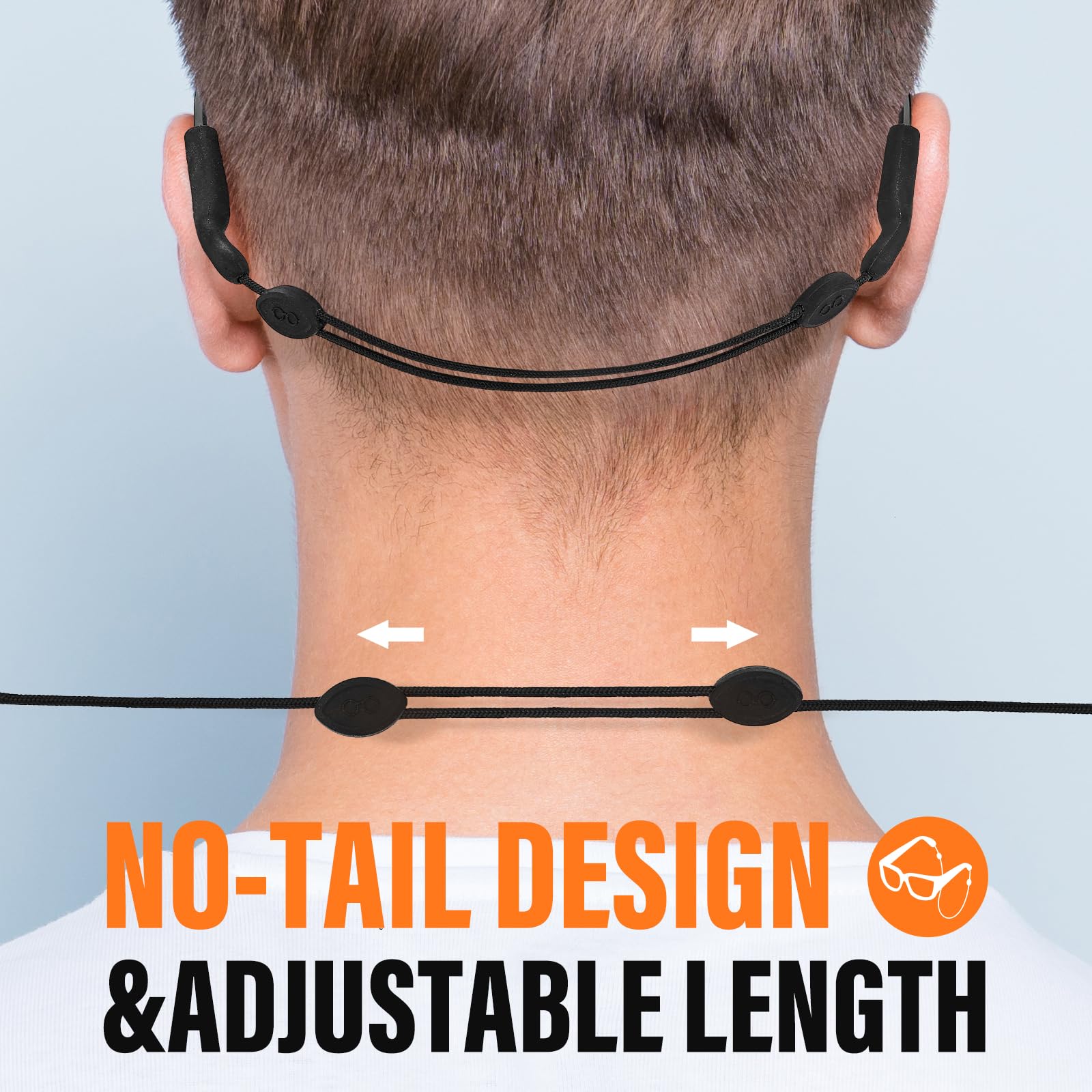 Nylon Rope Sunglasses Straps - Keep Glasses Secure -3