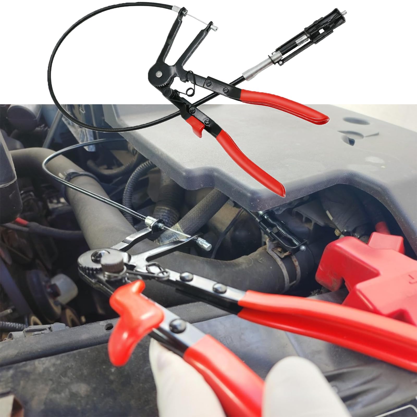 Lot de 9 pincettes à colliers et serrage et 6 pincettes de serrage pour tuyau de voiture