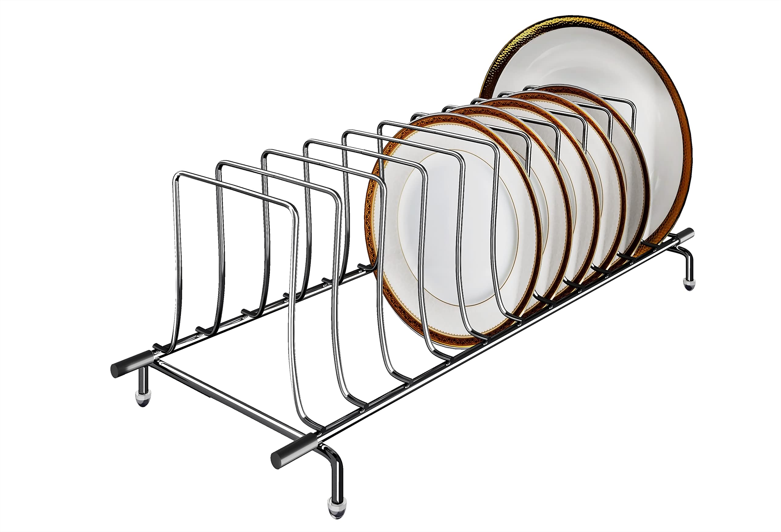 LEVON Stainless Steel Thali Rack - Dish Organizer -1
