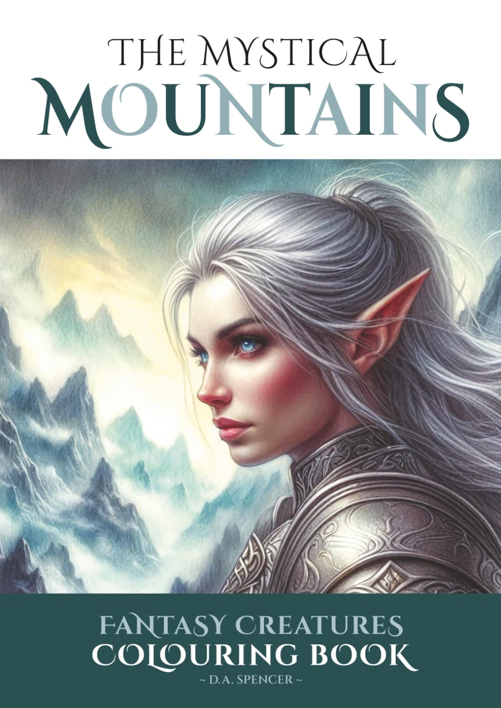 The Mystical Mountains: Enchanted Land of Fantasy Greyscale Colouring Book (Enchanted Land of Fantasy Greyscale Colouring Books)