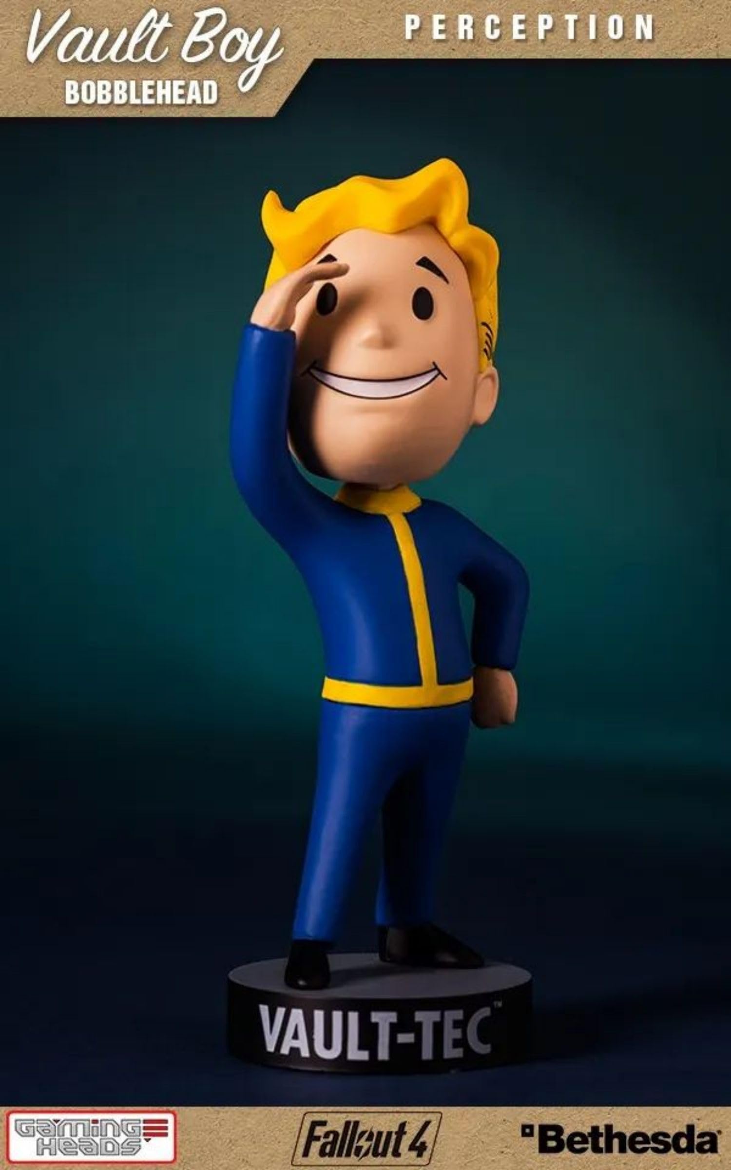 Fallout 4 Vault Bobble Head フィギュア Fallout 4 Vault Boy 111 Bobble Head Series 1 Bobblehead