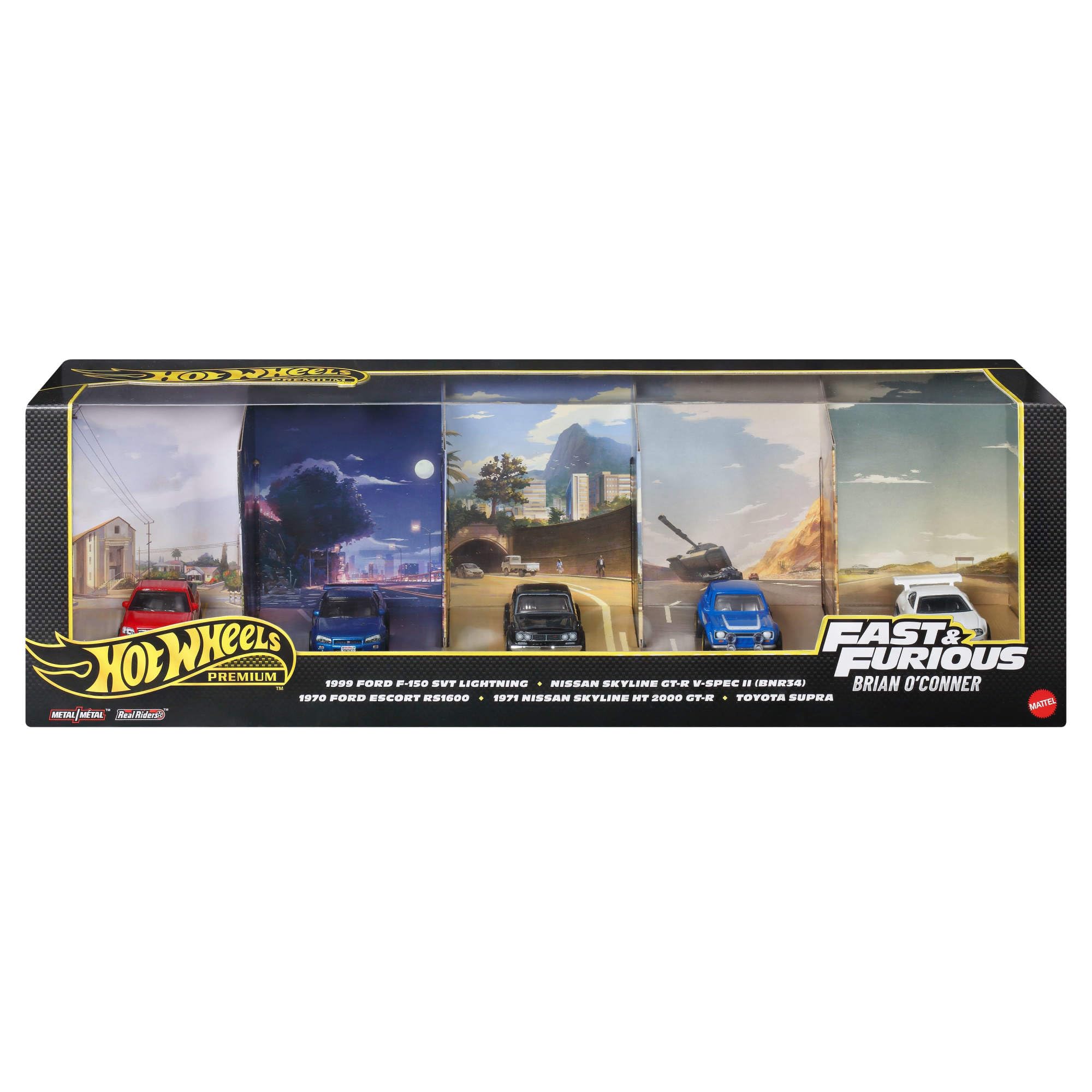 ​Hot Wheels Premium Fast & Furious Bundle of 5 Die-Cast Cars
