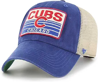 '47 MLB Four Stroke Mesh Trucker Clean Up Adjustable Hat, Adult One Size Fits All