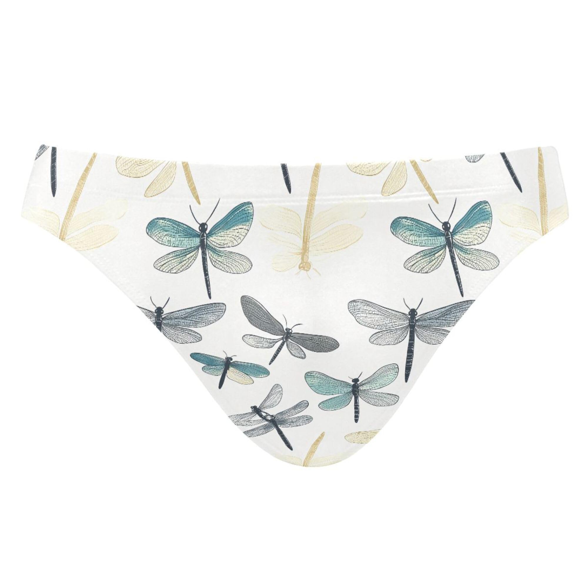 S Husky Dragonfly Swim Briefs for Men Bikini Swimwear Boys Short XXL B0404265