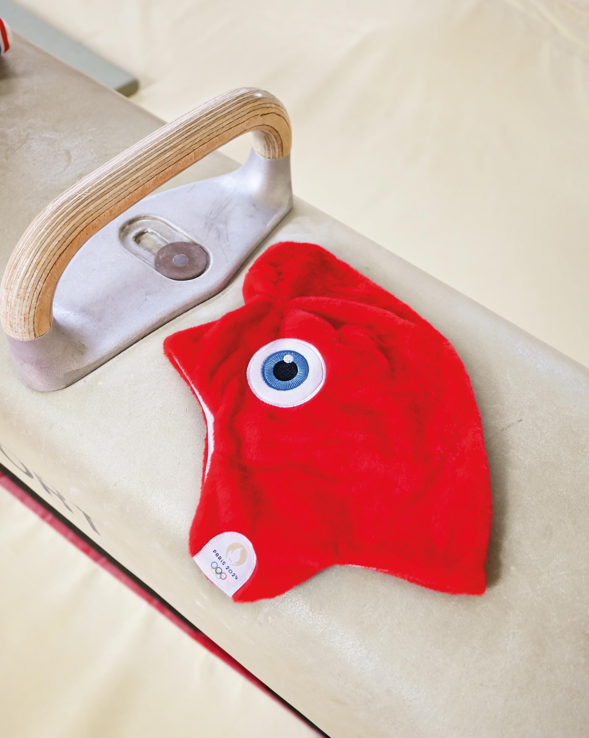 Doudou et Compagnie - Paralympische Phryge knuffel 28 cm - officiële mascotte JO PARIS 2024 - Rood pluche dier van de Olympische en Paralympische Spelen - Frygische muts - 28 cm - JO2500 Doudou et Compagnie - Paralympische Phryge knuffel 28 cm - officiële mascotte JO PARIS 2024 - Rood pluche dier van de Olympische en Paralympische Spelen - Frygische muts - 28 cm - JO2500