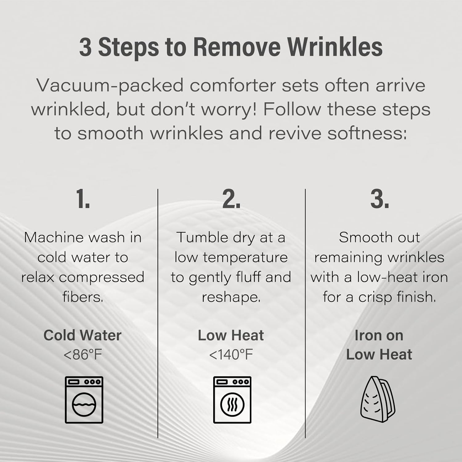 Cotton Queen Comforter Set, Navy Vintage Damask Fluffy Comforters Bedding Sets, Lightweight Soft Quilted Warm Bed Comforter for All Season 3 Piece with Pillow Shams - Image 6