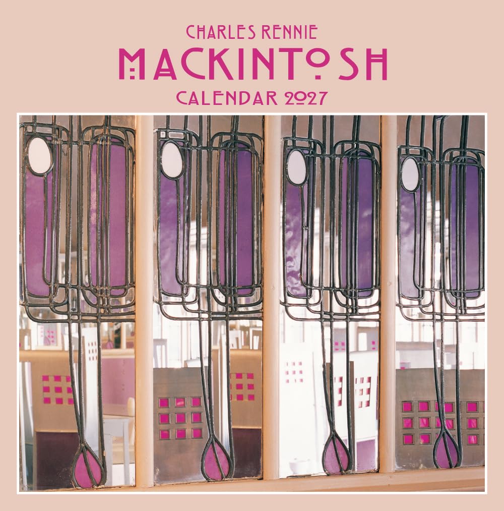 2027 Scotland Calendar Mackintosh: - Square Wall Calendar - Month to View - 12 Months