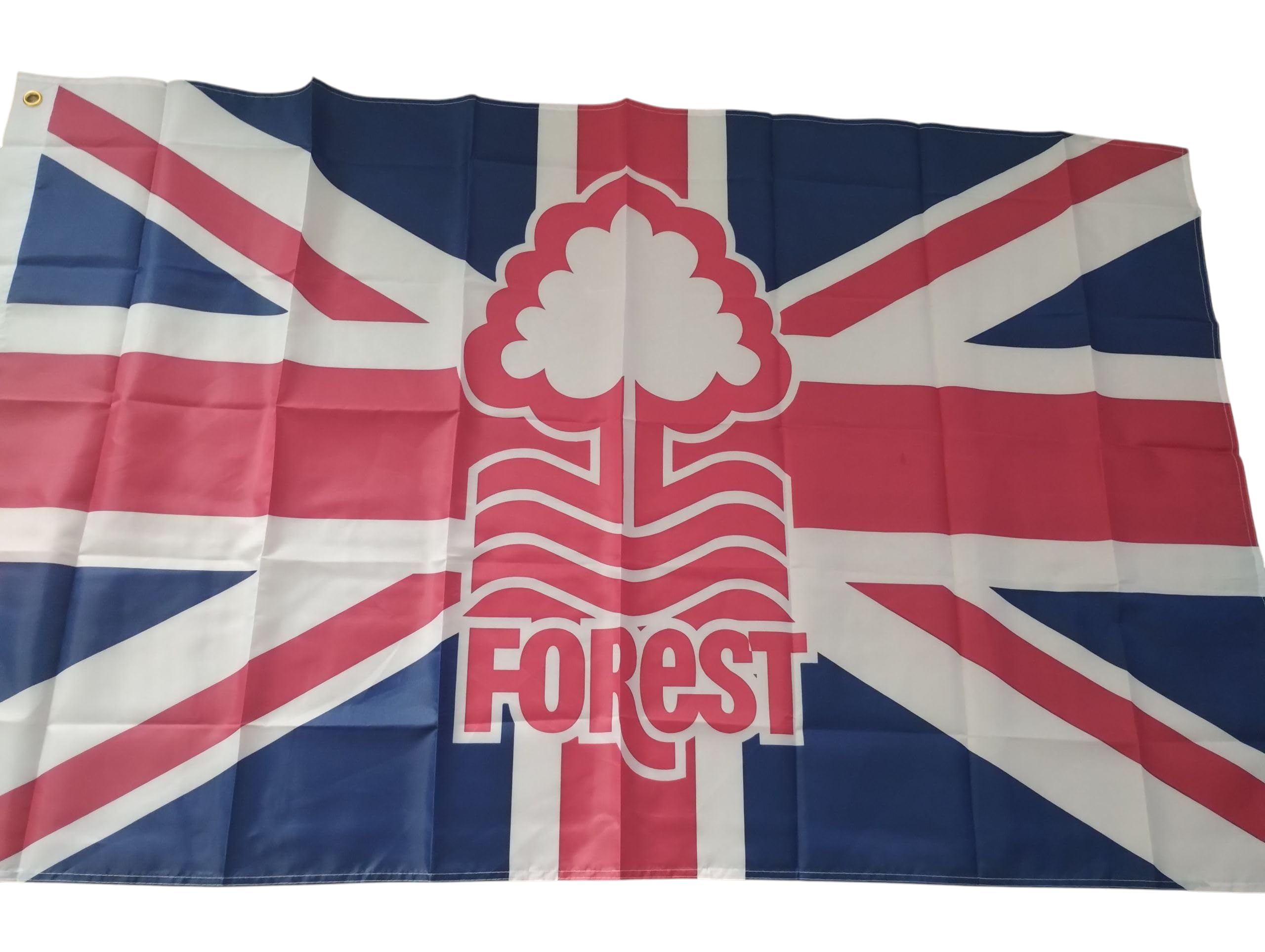 Nottingham forest FC union jack flag 5 x 3