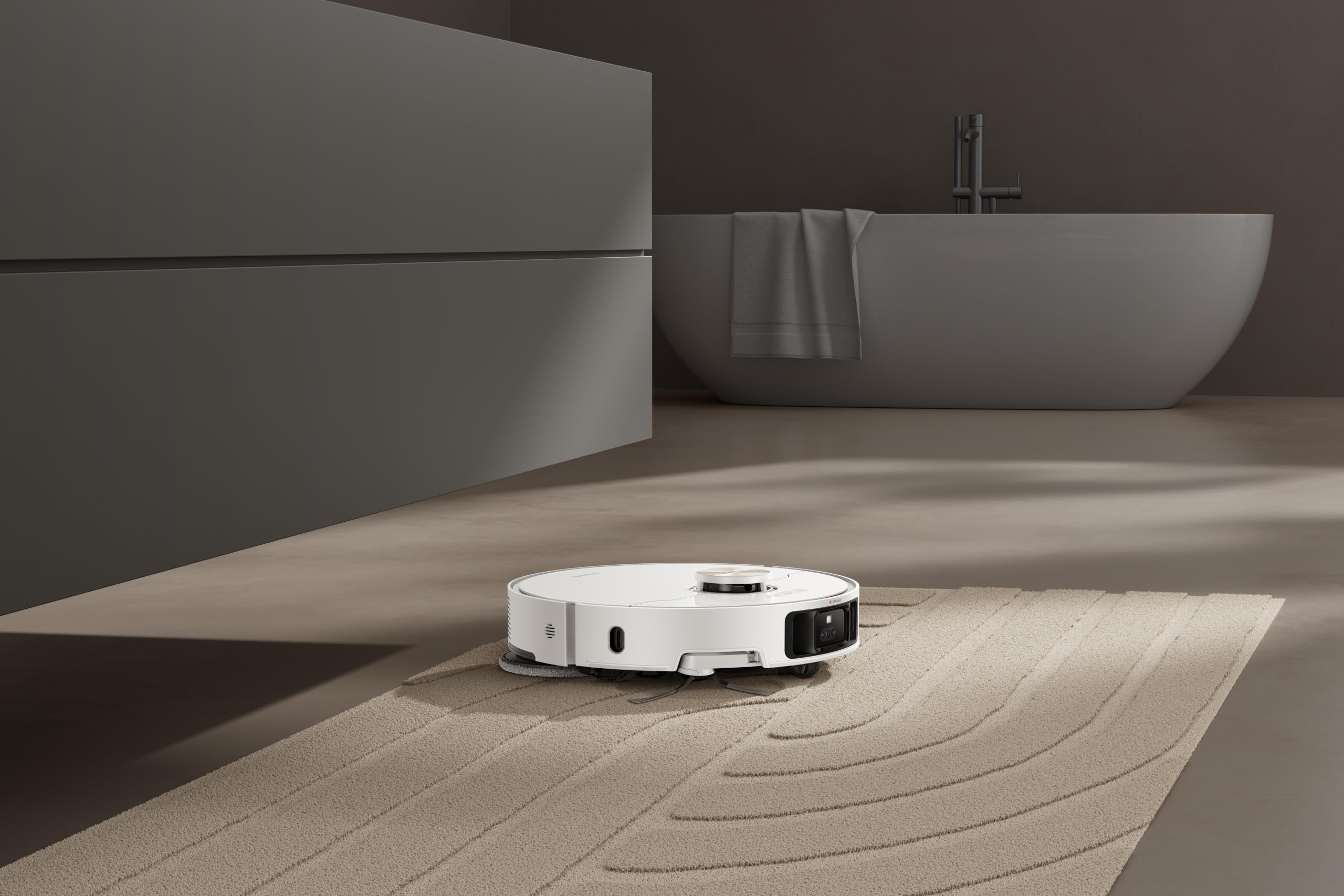 Dreame Aspirapolvere robot L50 Ultra - Potente capacità di aspirazione, navigazione intelligente, svuotamento automatico e mocio autopulente
