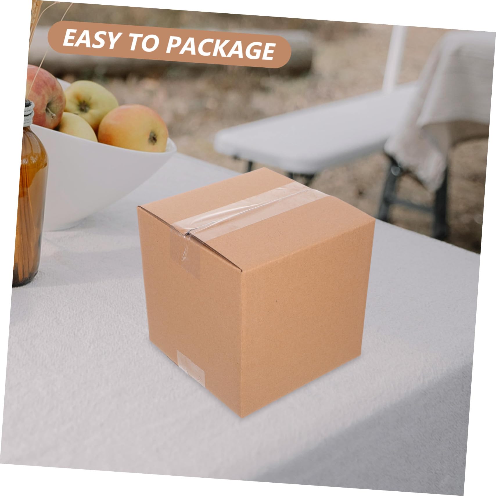 Holibanna 15 Piezas Caja Express cajas de envío cajas para embalaje mudanza pequeñas de cartón para envío Papel Marrón claro