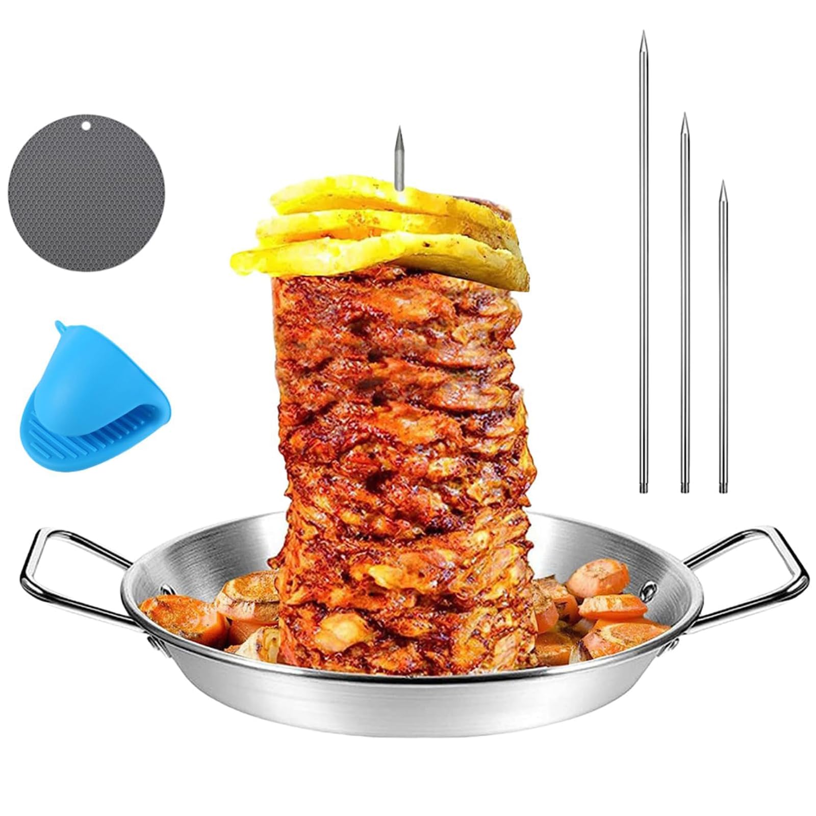 Grille De Cuisson En Acier Inoxydable Avec 100 Feuilles De Cuisson