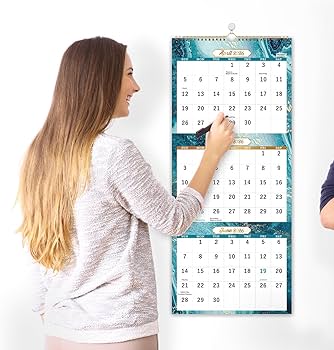 2026 Wall Calendar - 3 Month Calendar 2026, Dec. 2025 - Jan. 2027