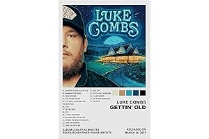 Exquisite Luke Combs Music Canvas Wall Art: Enhance Your Home with Captivating Country Vibes