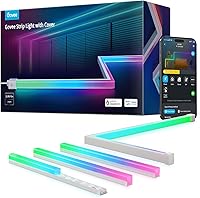 Govee RGBIC LED Strip Lights 32.8ft with Diffuser Covers - Smart Alexa/Google Lights for Bedroom, Cabinets, Skirting & Studio